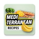 mediterranean food recipes android application logo